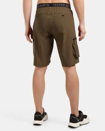 KILPI ASHER-M Khaki pánské kraťasy