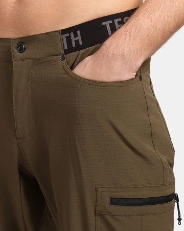 KILPI ASHER-M Khaki pánské kraťasy