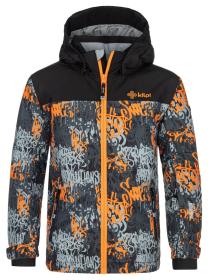 Kilpi ATENI-JB oranžová dětská lyžařská bunda Kilpi ATENI-JB oranžová dětská lyžařská bunda