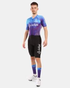 KILPI AURORA-M Modrý pánsky cyklistický dres