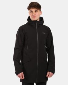 KILPI AYRA-M Černý pánský outdoorový kabát