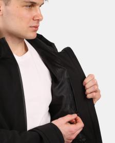 KILPI AYRA-M Černý pánský outdoorový kabát