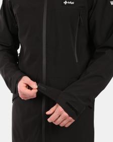 KILPI AYRA-M Černý pánský outdoorový kabát