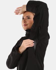 KILPI AYRA-W Čierny dámsky outdoorový kabát