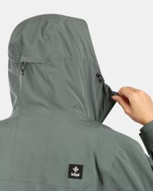 KILPI AYRA-W Khaki dámsky outdoorový kabát