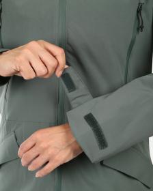 KILPI AYRA-W Khaki dámsky outdoorový kabát