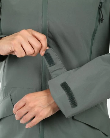 KILPI AYRA-W Khaki dámský outdoorový kabát