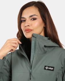 KILPI AYRA-W Khaki dámsky outdoorový kabát