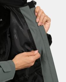 KILPI AYRA-W Khaki dámsky outdoorový kabát