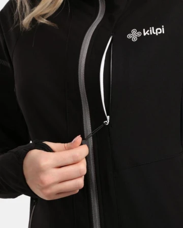 KILPI BALEO-W Černá dámská softshellová bunda