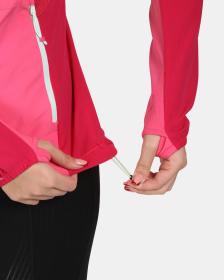 KILPI BALEO-W Růžová dámská softshellová bunda