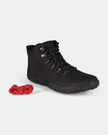 KILPI BARE HIGH WP-U Černá unisex outdoorová barefoot obuv