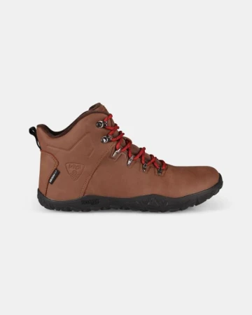 KILPI BARE HIGH WP-U Hnědá unisex outdoorová barefoot obuv KILPI BARE HIGH WP-U Hnědá unisex outdoorová barefoot obuv