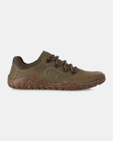 KILPI BARELO LOW-U Zelené outdoorová barefoot obuv