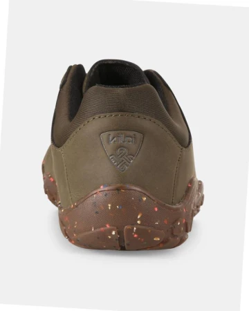 KILPI BARELO LOW-U Zelené outdoorová barefoot obuv