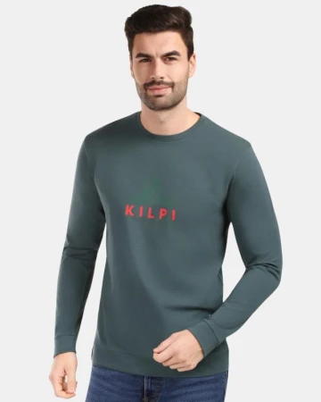 KILPI BASE-M Tmavě zelené pánské tričko