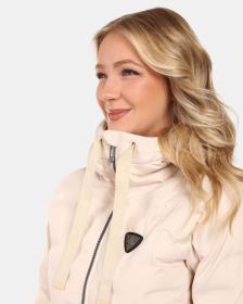 KILPI BELIZE-W Béžový dámský zimní kabát