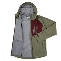 Kilpi BELTRA-M khaki pánská softshellová bunda