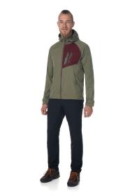 Kilpi BELTRA-M khaki pánská softshellová bunda