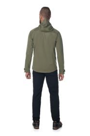 Kilpi BELTRA-M khaki pánská softshellová bunda