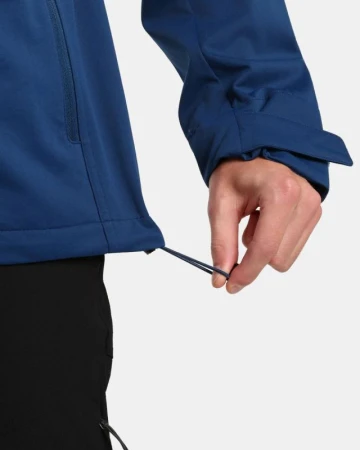KILPI BELTRA-M Tmavě modrá pánská softshellová bunda