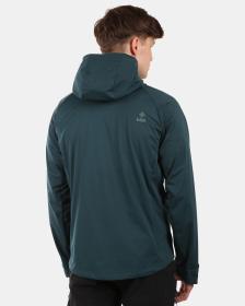 KILPI BELTRA-M Tmavě zelená pánská softshellová bunda