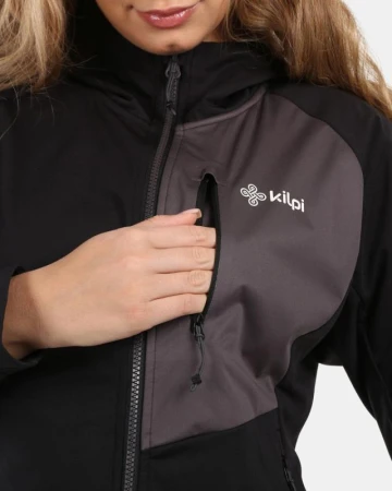 KILPI BELTRA-W Černá dámská softshellová bunda