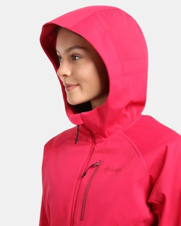 KILPI BELTRA-W Růžová dámská softshellová bunda