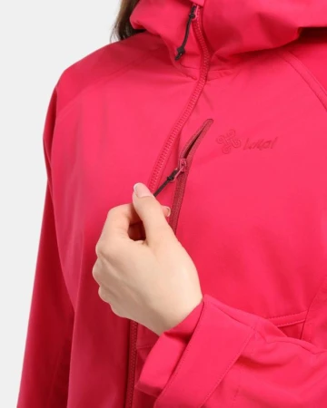KILPI BELTRA-W Růžová dámská softshellová bunda