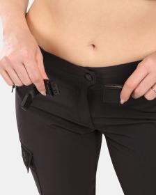 KILPI BELVELA-W Čierne dámske outdoorové nohavice