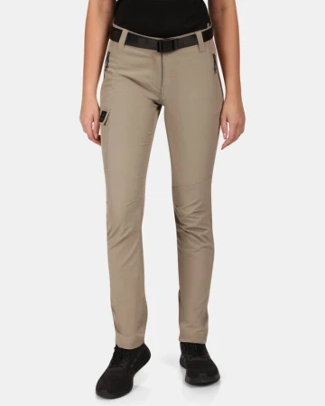 KILPI BELVELA-W Khaki dámské outdoorové kalhoty KILPI BELVELA-W Khaki dámské outdoorové kalhoty
