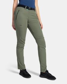 Kilpi BELVELA-W khaki dámské outdoorové kalhoty