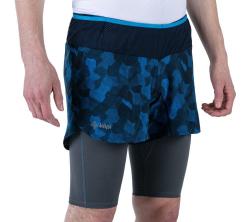 Kilpi BERGEN-M tmavě modré pánské běžecké šortky