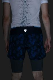 Kilpi BERGEN-M tmavě modré pánské běžecké šortky