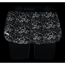 Kilpi BERGEN-W černé dámské běžecké šortky