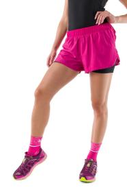 Kilpi BERGEN-W ružové dámske bežecké kraťasy Kilpi BERGEN-W ružové dámske bežecké kraťasy