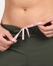 KILPI BERGEN-W Tmavě zelené dámské běžecké šortky