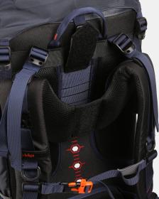 KILPI BIGGY 70-U Tmavě modrý turistický batoh