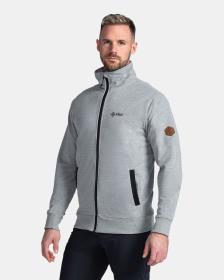 KILPI BOBBY-M Světle šedá pánská mikina