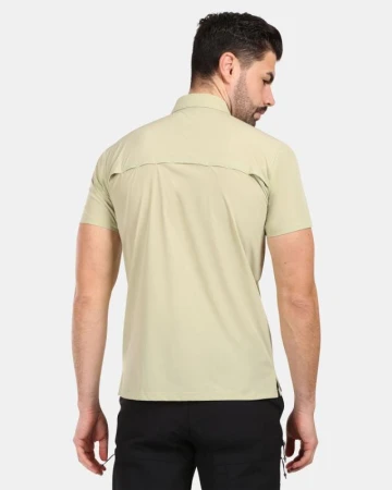 KILPI BOMBAY-M Béžová pánská outdoorová košile