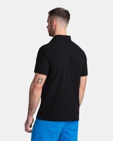 KILPI BOMBAY-M Čierna pánska košeľa