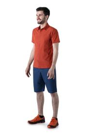 Kilpi BOMBAY-M tmavě červená pánská outdoorová košile