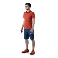 Kilpi BOMBAY-M tmavě červená pánská outdoorová košile