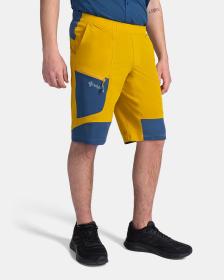 KILPI BREADY-M Zlaté pánské šortky KILPI BREADY-M Zlaté pánské šortky