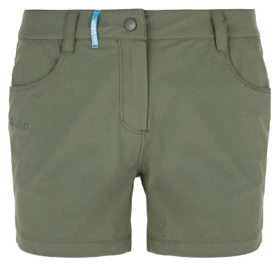 Kilpi BREE-W khaki dámské outdoorové kraťasy Kilpi BREE-W khaki dámské outdoorové kraťasy