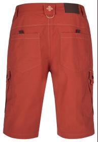 Kilpi BREEZE-M tmavo červené kraťasy