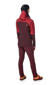 Kilpi BRODELIA-W tmavě červené dámské outdoorové kalhoty