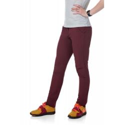 Kilpi BRODELIA-W tmavě červené dámské outdoorové kalhoty POUZE 44 (VÝPRODEJ)