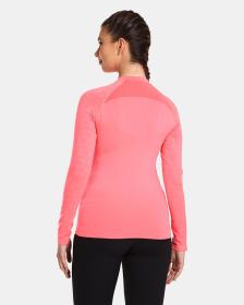 KILPI CAROL-W Ružové dámske termo tričko