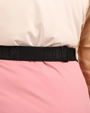 KILPI CARRIE-W Béžová dámská lyžařská bunda